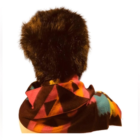 Faux fur hat Russian style - Picture 4 of 6